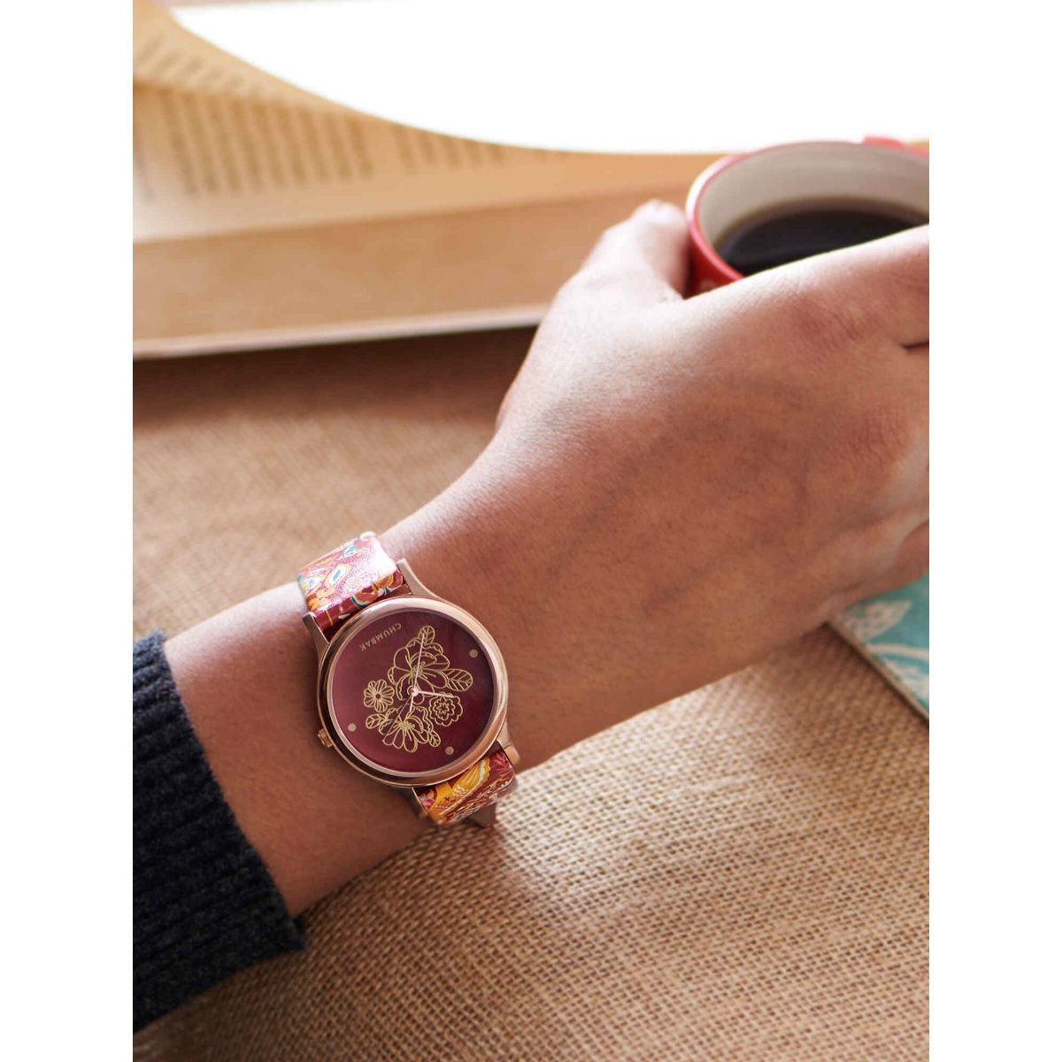 Buy Chumbak Teal Women's Wrist Watch Online at desertcartINDIA