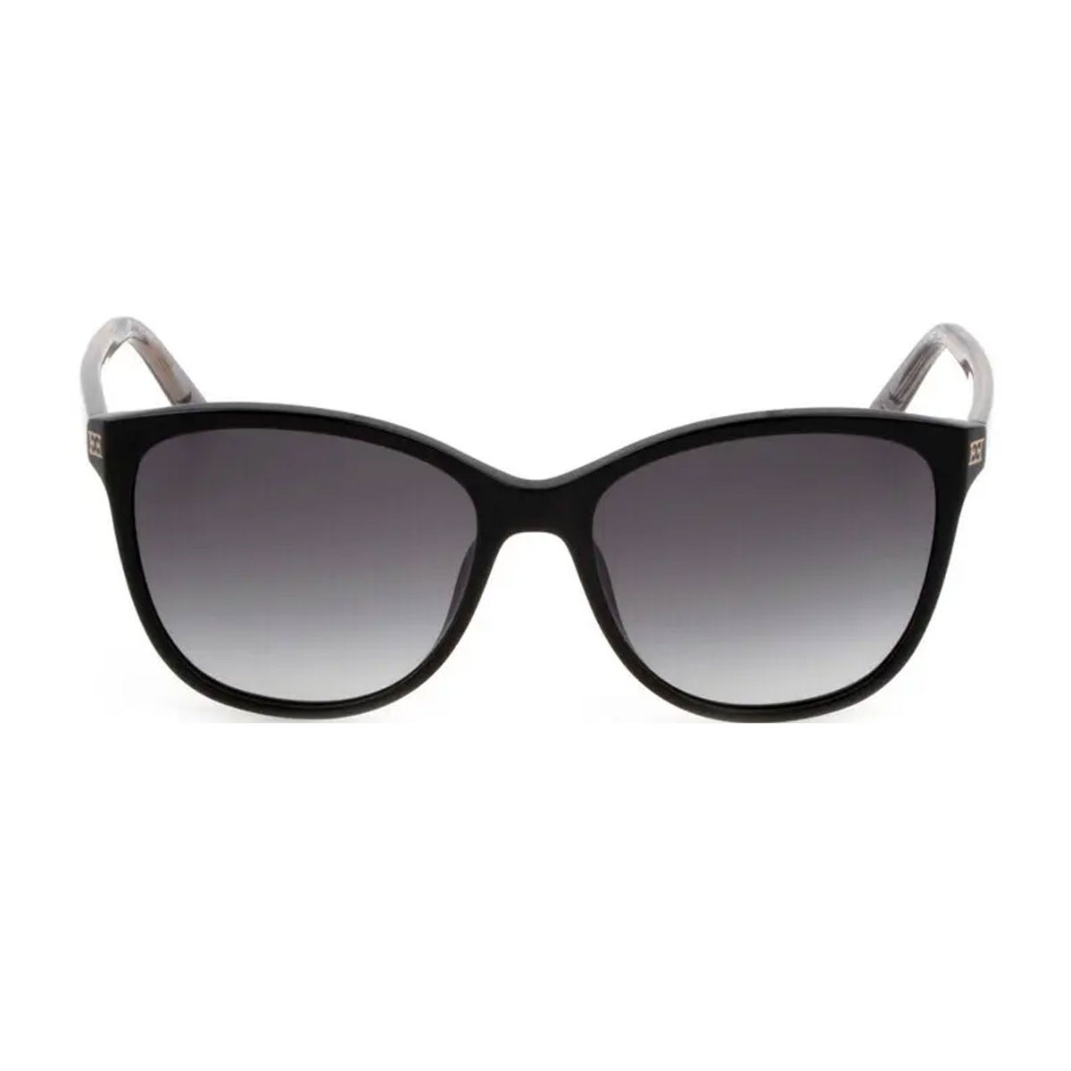 Escada Black Acetate Full Rim Square Shape Sunglass For Women