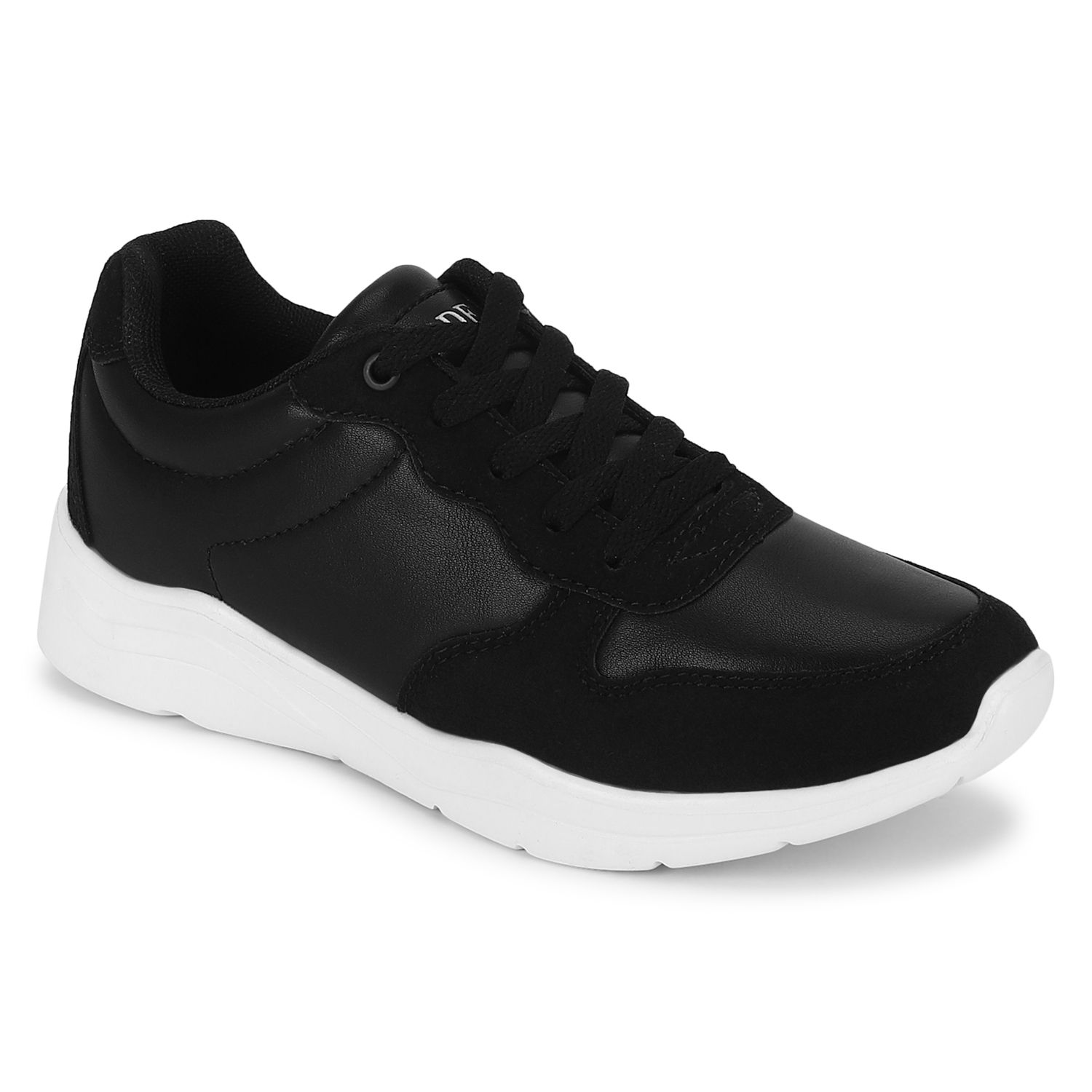 Buy Mode By Red Tape Women Black Walking Shoes Online