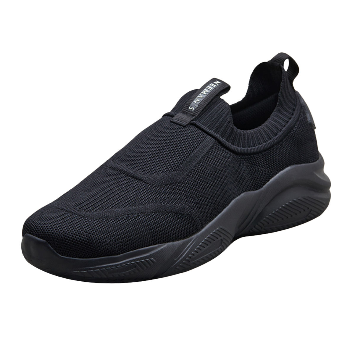 Buy Neeman's Sole Max Slip Ons Sneakers - Black Online