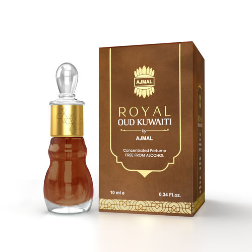 Buy Ajmal India Royal Oud Kuwaiti Attar For Unisex Online
