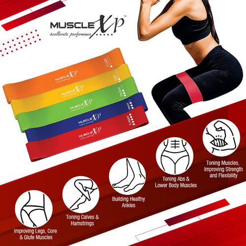 Buy VECTOR X Eight Shape Resistance Band For Workout Men & Women Pack of 3 Resistance  Tube Online at Best Prices in India - JioMart.