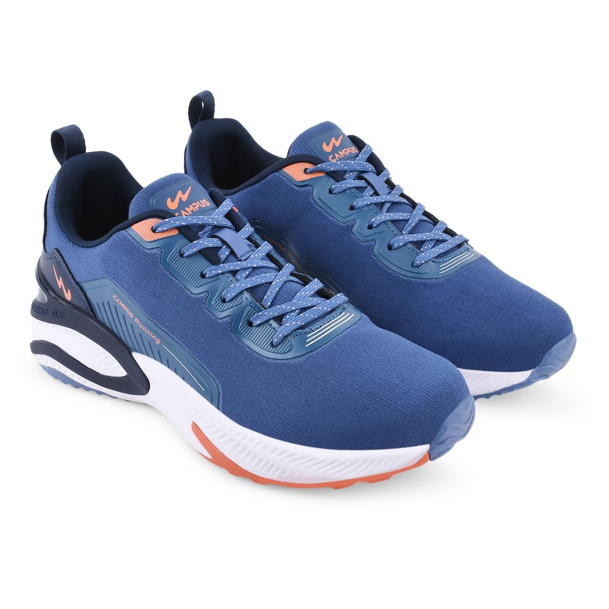 Campus blue running sales shoes