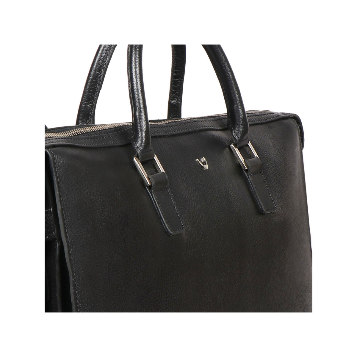 Buy Hidesign Enzo 02 Men Black Laptop Bag (L) Online
