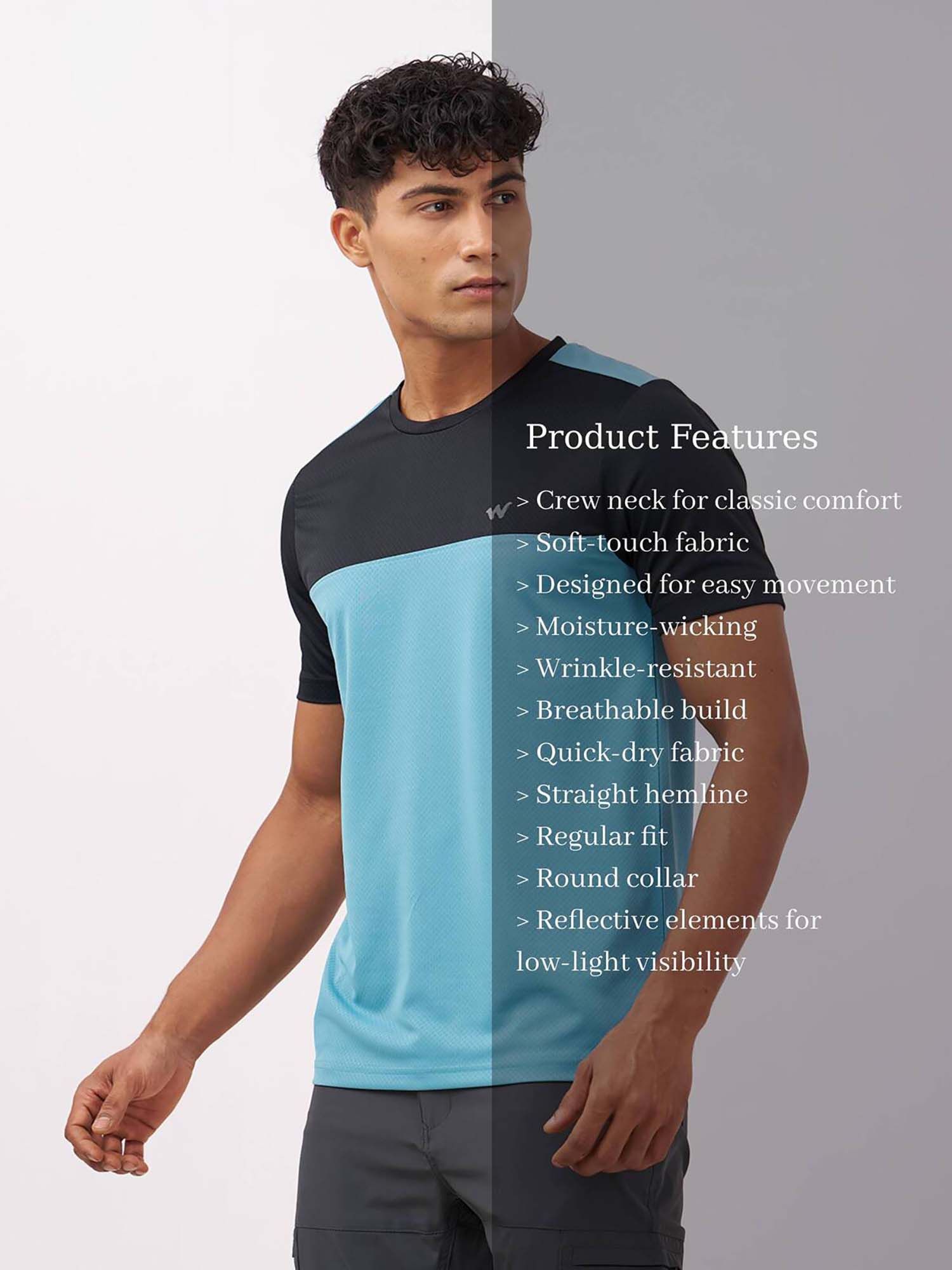 wildcraft dry fit t shirt