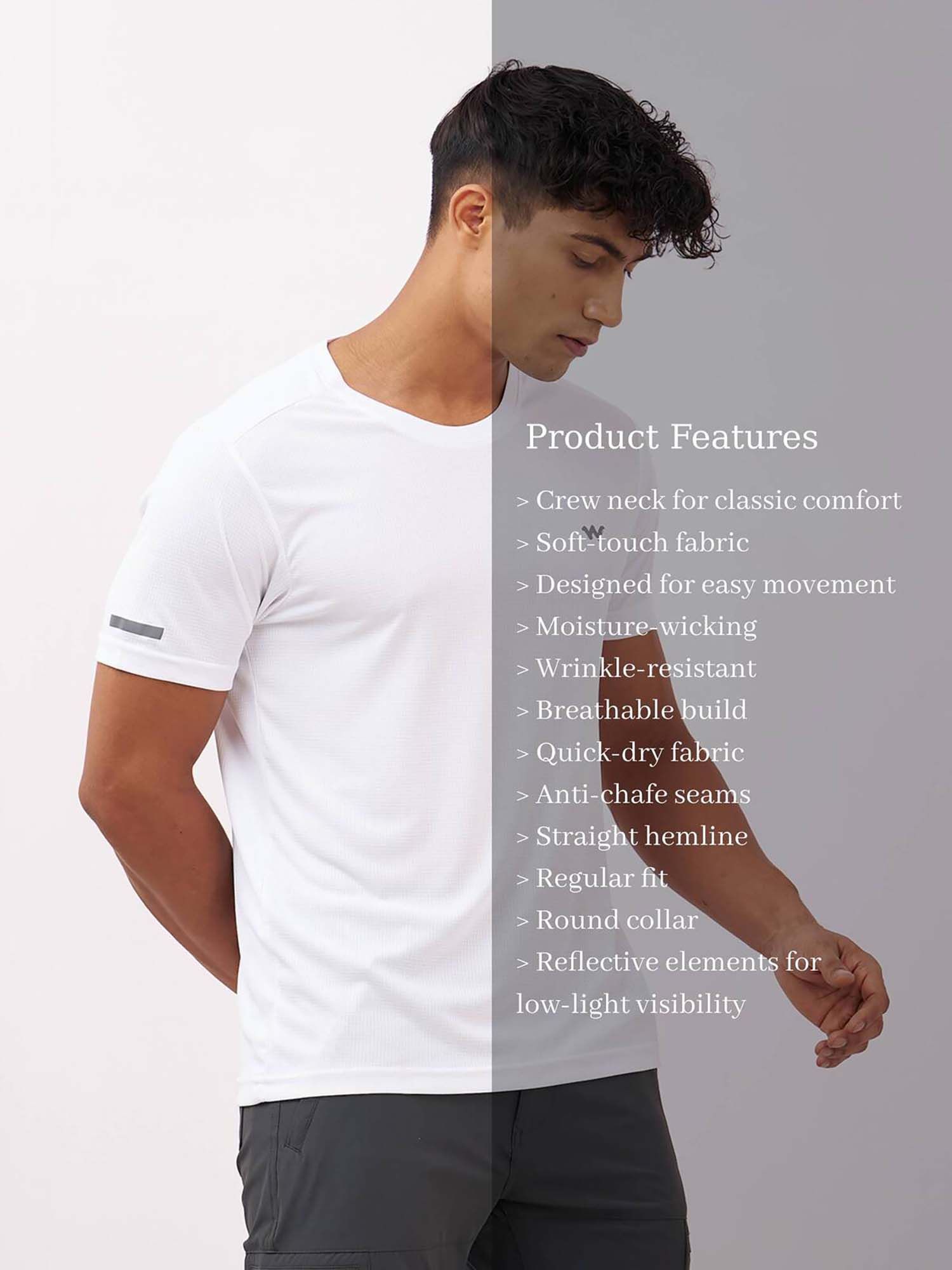 wildcraft dry fit t shirt