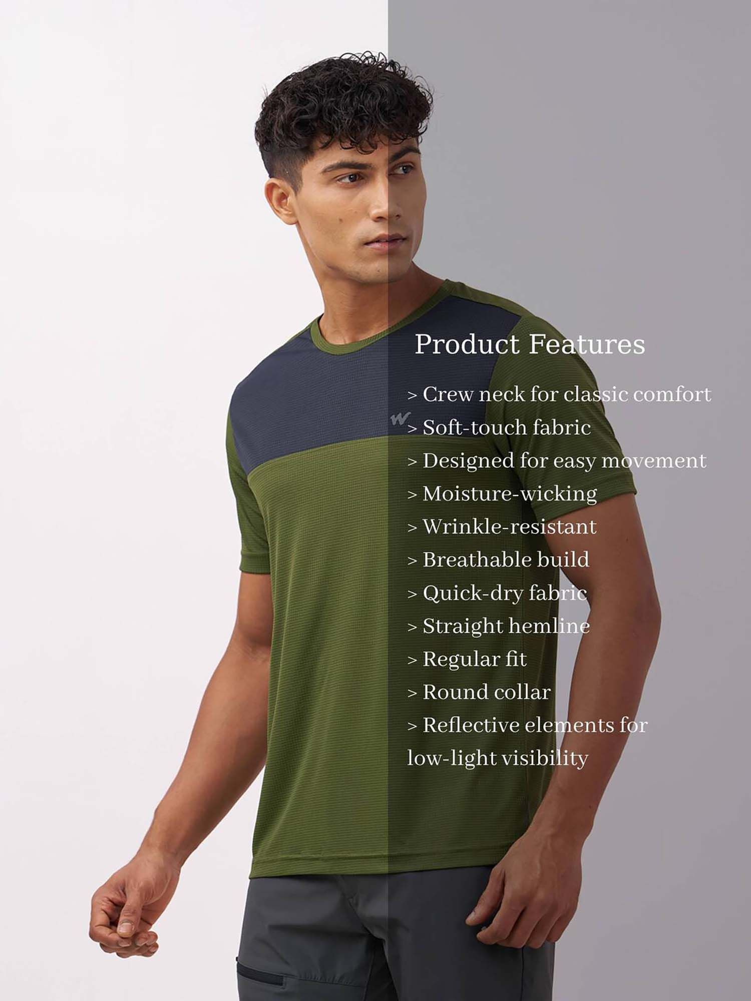 wildcraft dry fit t shirt