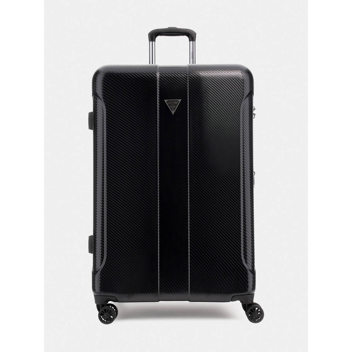 Guess Black Printed Trolley Bag