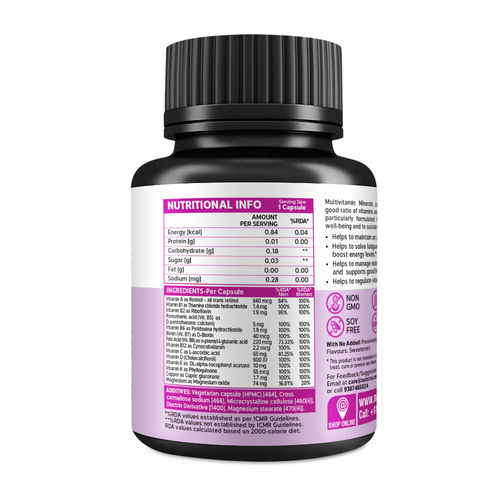 Buy NatXtra Multivitamin Minerals Complex Health Supplemet for 365