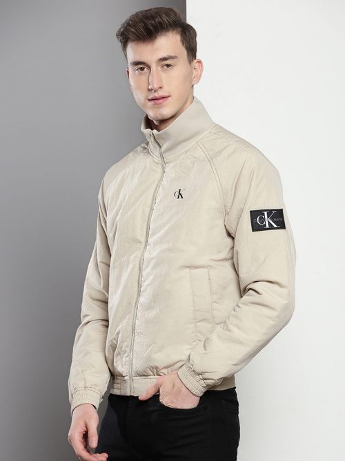 Calvin Klein Men Beige Color Jacket