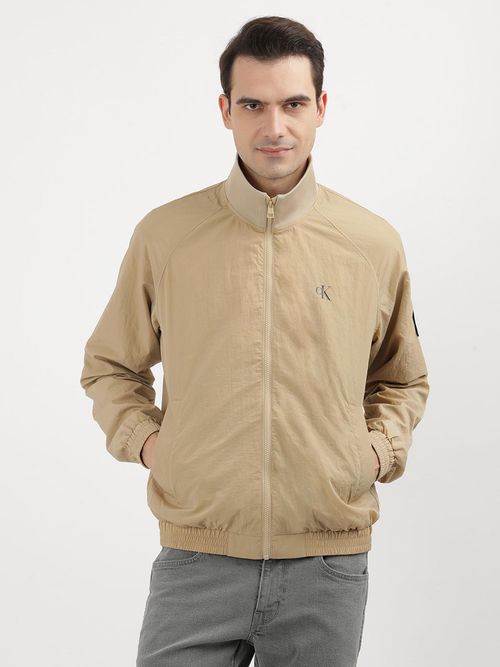 Calvin Klein Men Beige Color Jacket