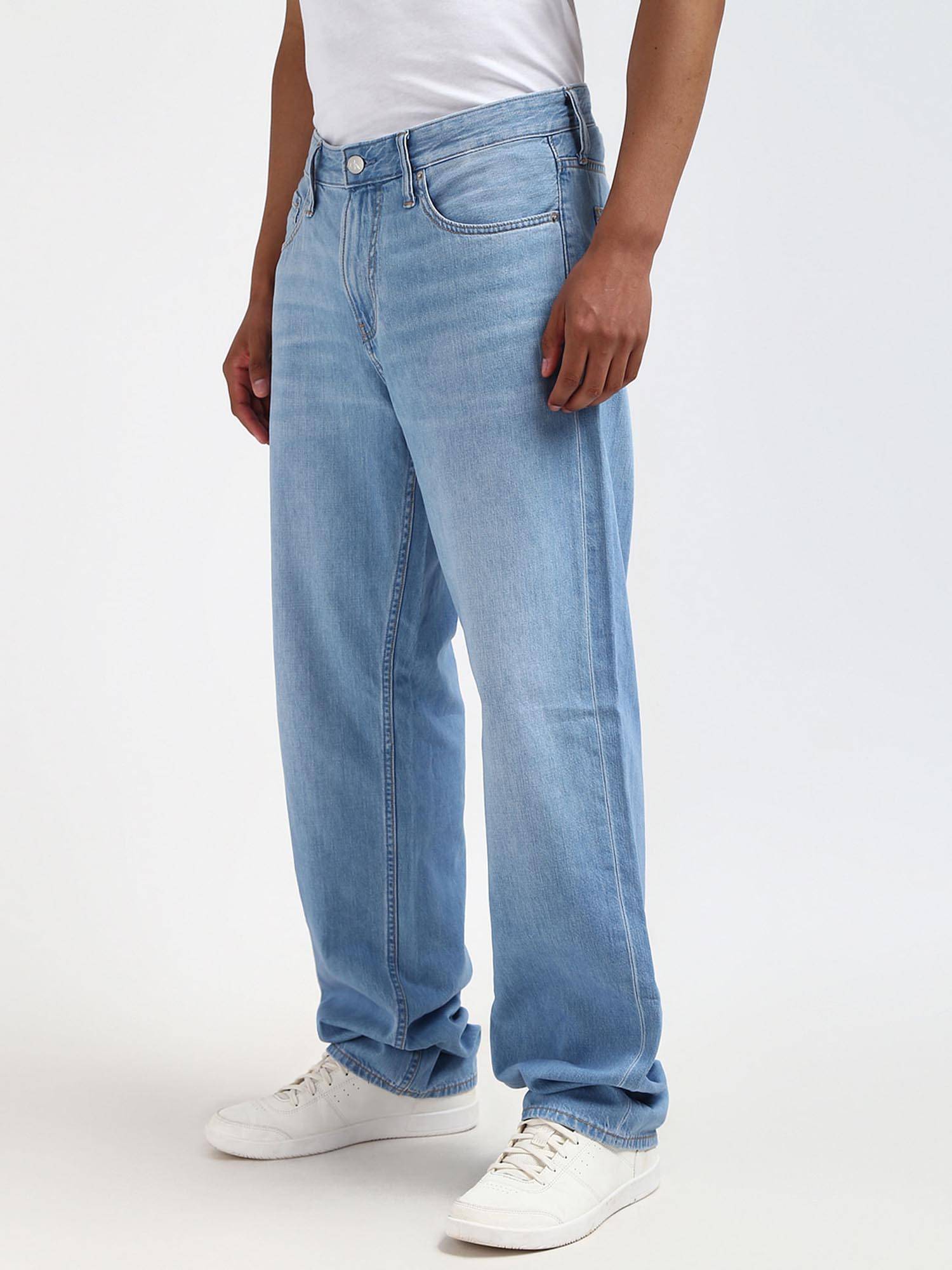 Buy Calvin Klein Men Blue Color Jeans Online