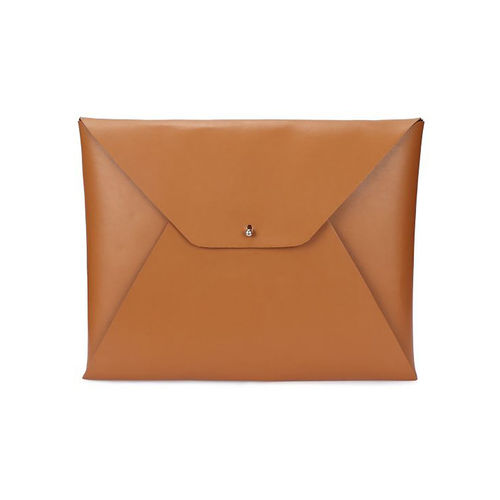 Buy THE GUSTO Tan Grace Laptop Sleeve (M) Online
