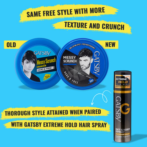 Gatsby Styling Wax Hard & Free Hair Styler: Buy Gatsby Styling Wax Hard &  Free Hair Styler Online at Best Price in India | Nykaa