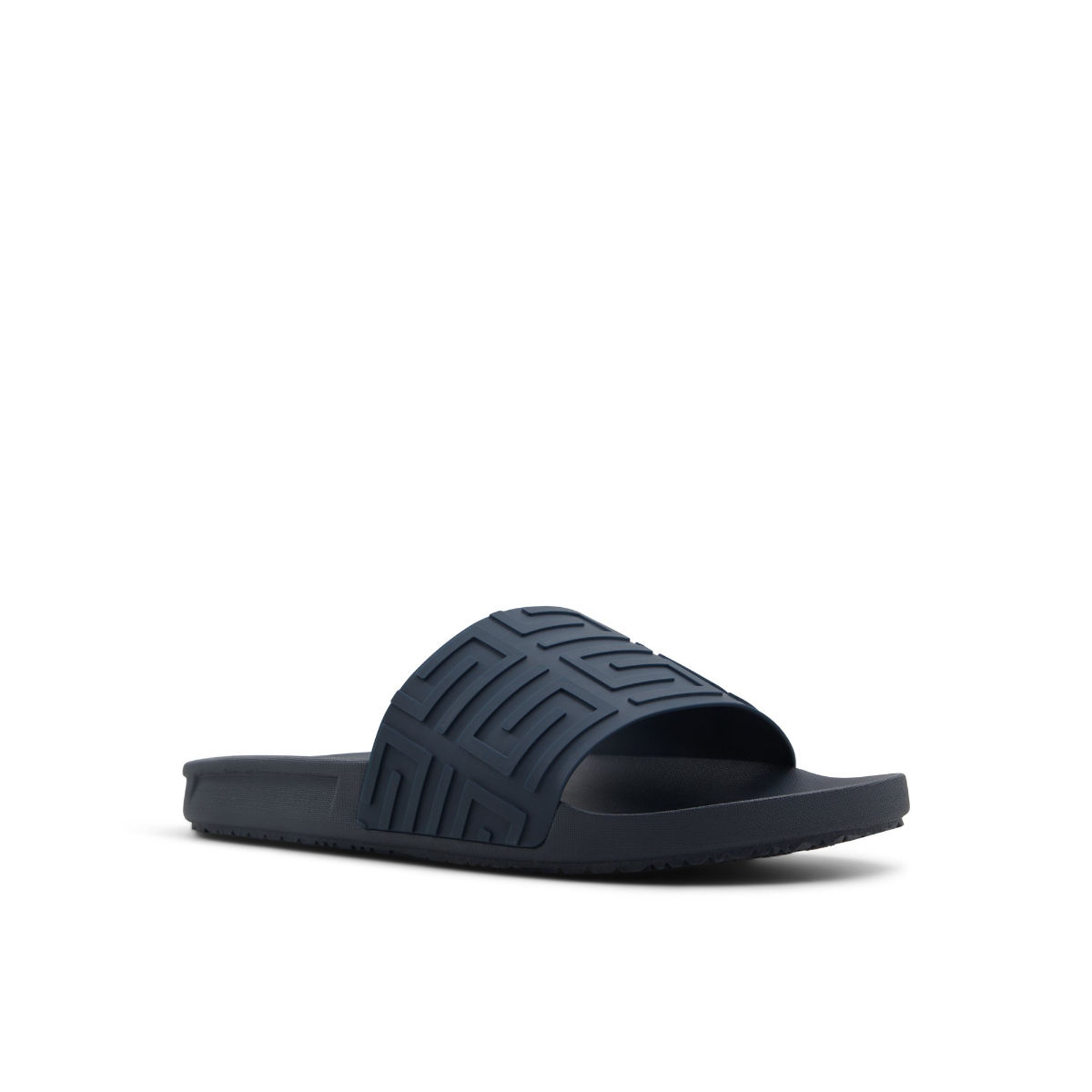 Buy Aldo ATRANI-IN410 Men Navy Blue Strap Sliders Online