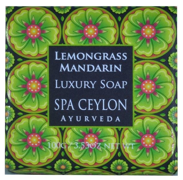 Spa Ceylon Luxury Ayurveda Lemongrass Mandarin Luxury Soap