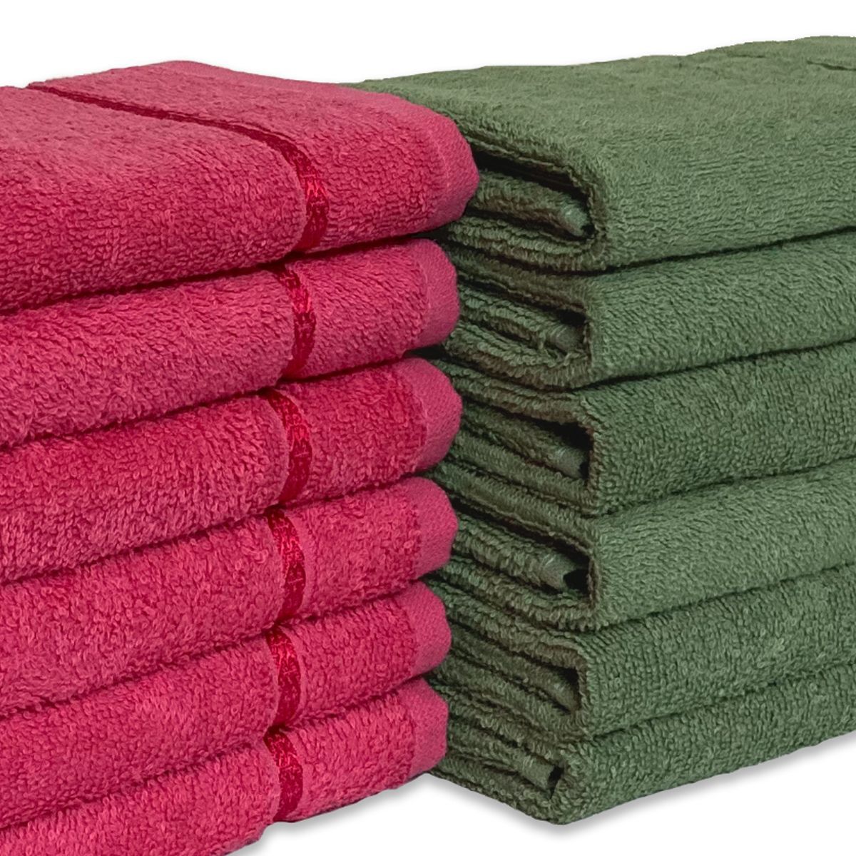 Buy Spaces Seasons Best Qd MultiColour 380 Gsm 12 Hand Towels (12) Online