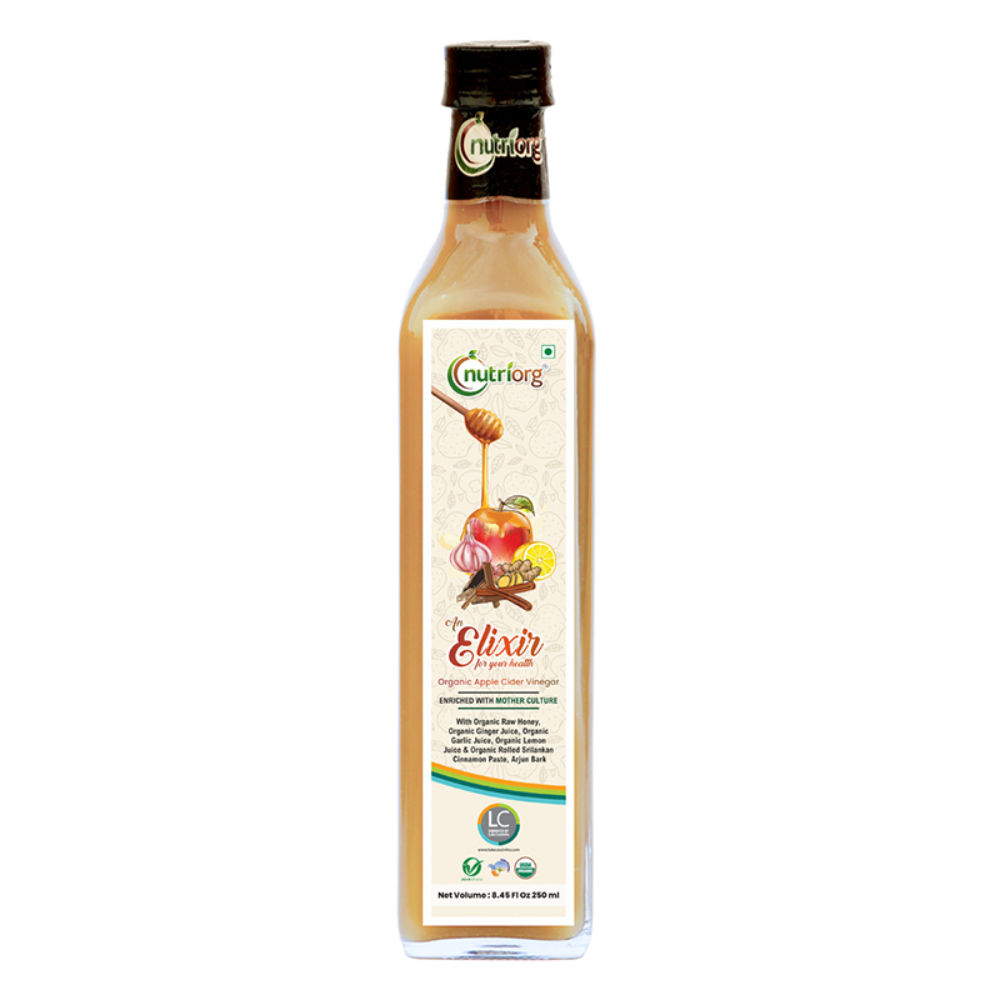 Nutriorg Certified Organic Elixir Apple Cider Vinegar