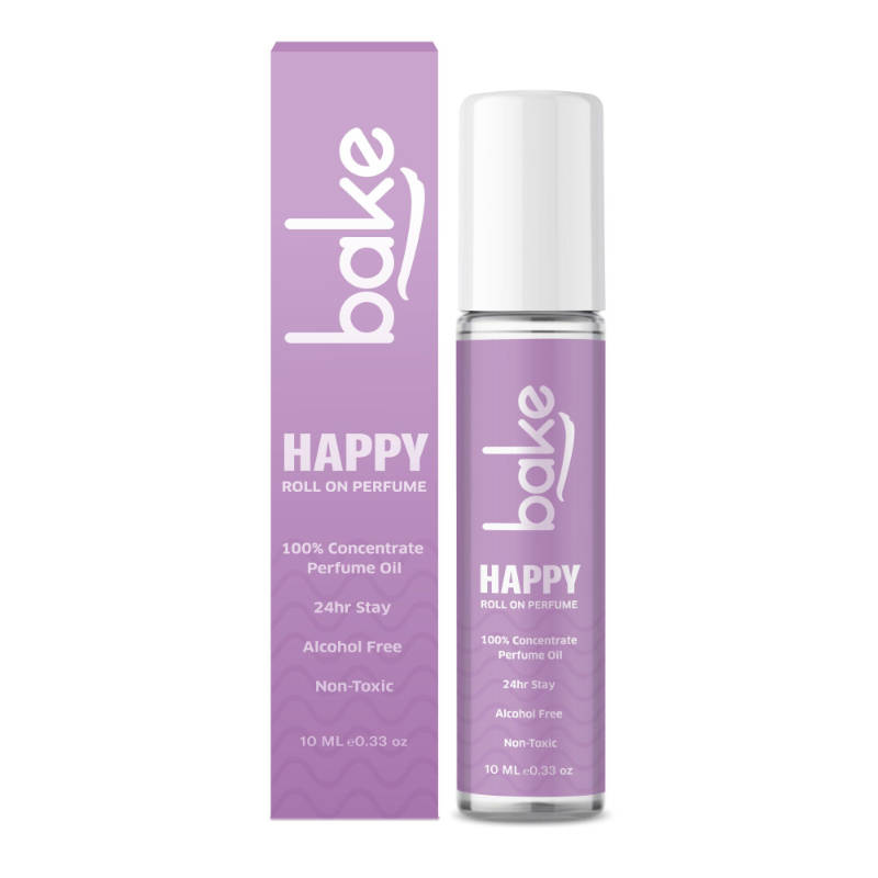 BAKE Happy 100% Concentrated Perfume Oil Roll On Fragrance For Men & Women - Black Currant