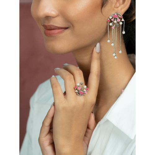 Shaya by CaratLane For The Love of New Challenges Heart Ring In Oxidized  925 Silver