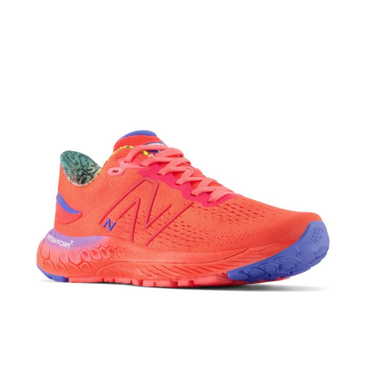 New Balance Women 880 Orange Running Shoe UK 6