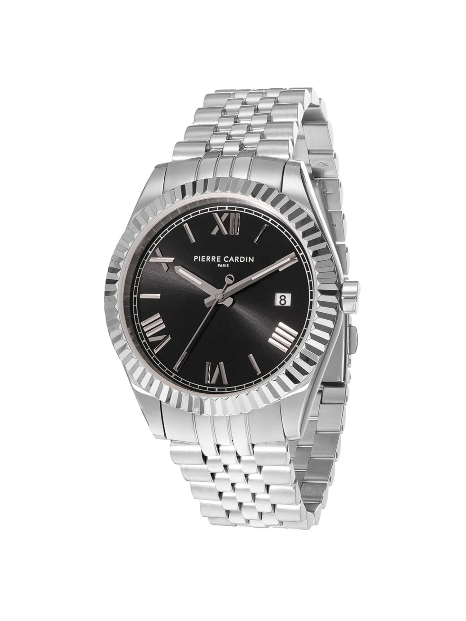 Pierre Cardin Opera Round Dial Black Watch (CF.1007.MS.3) (M)