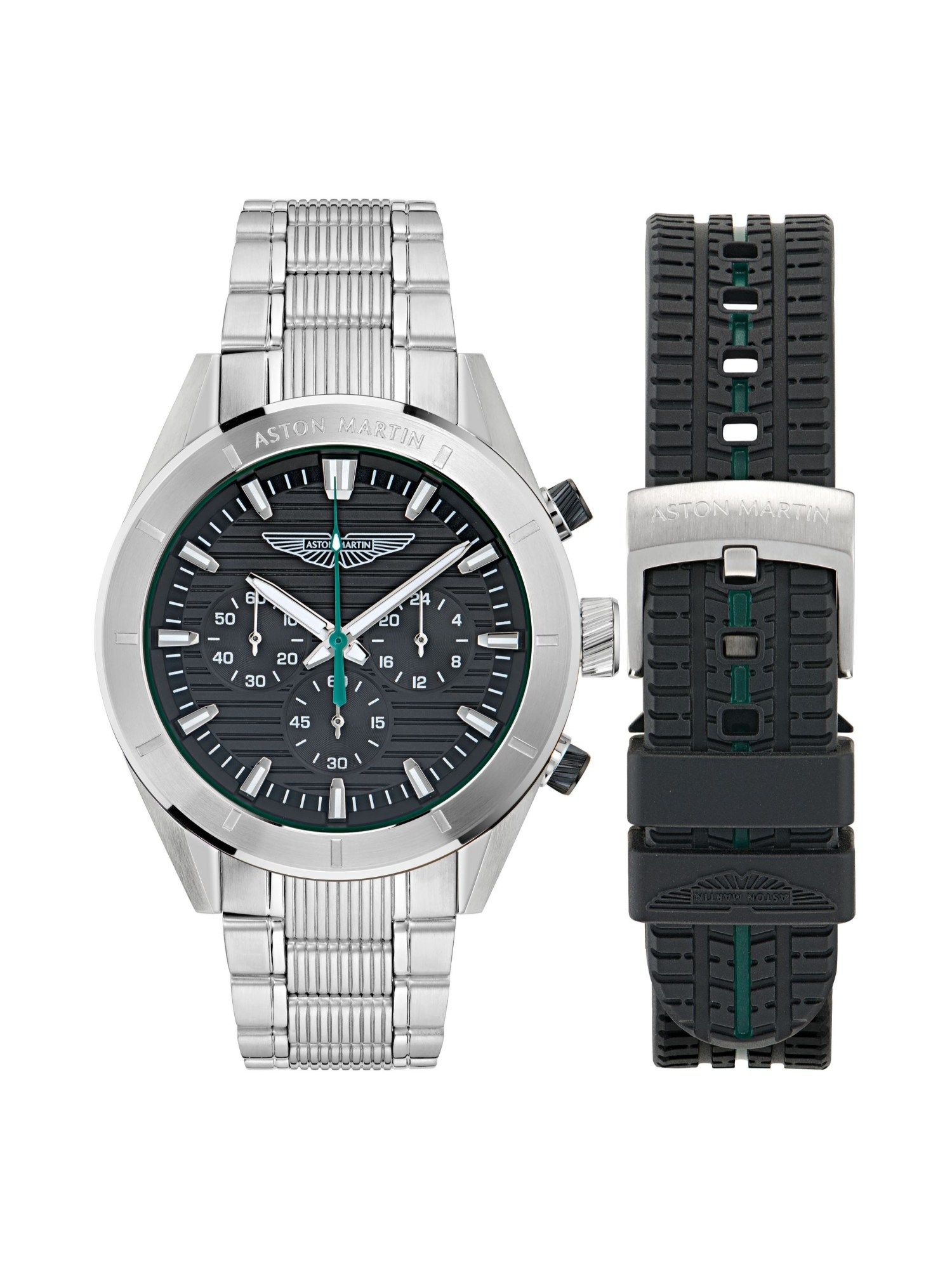 Buy Aston Martin Lagunda Round 45Mmblack Dial Analog Men Watch