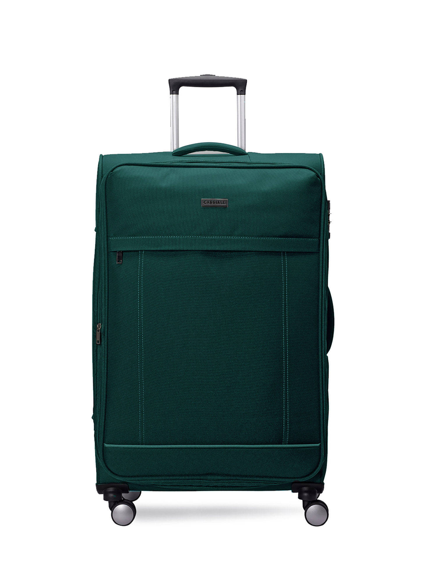 CARRIALL Eternal Medium Size Green Check-in Luggage Bag