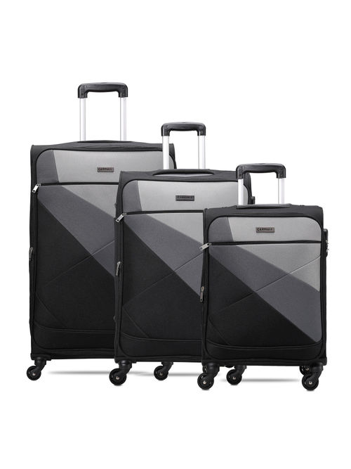 Luggage Buying Macy's Suitcase Set CARRIALL Vista Black Large