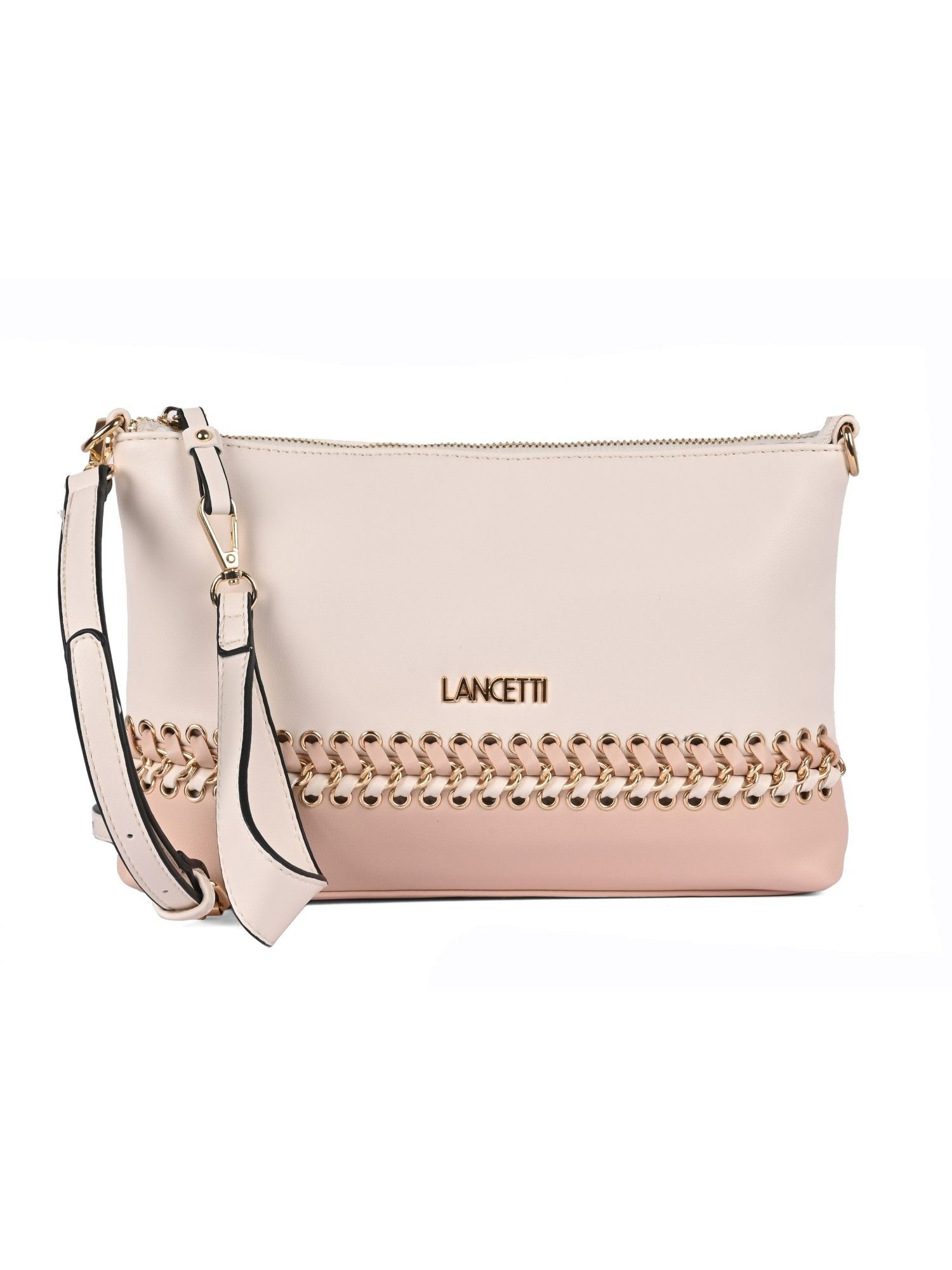 Buy LANCETTI Chisai Broso Nude Soft One Size Clutch Online