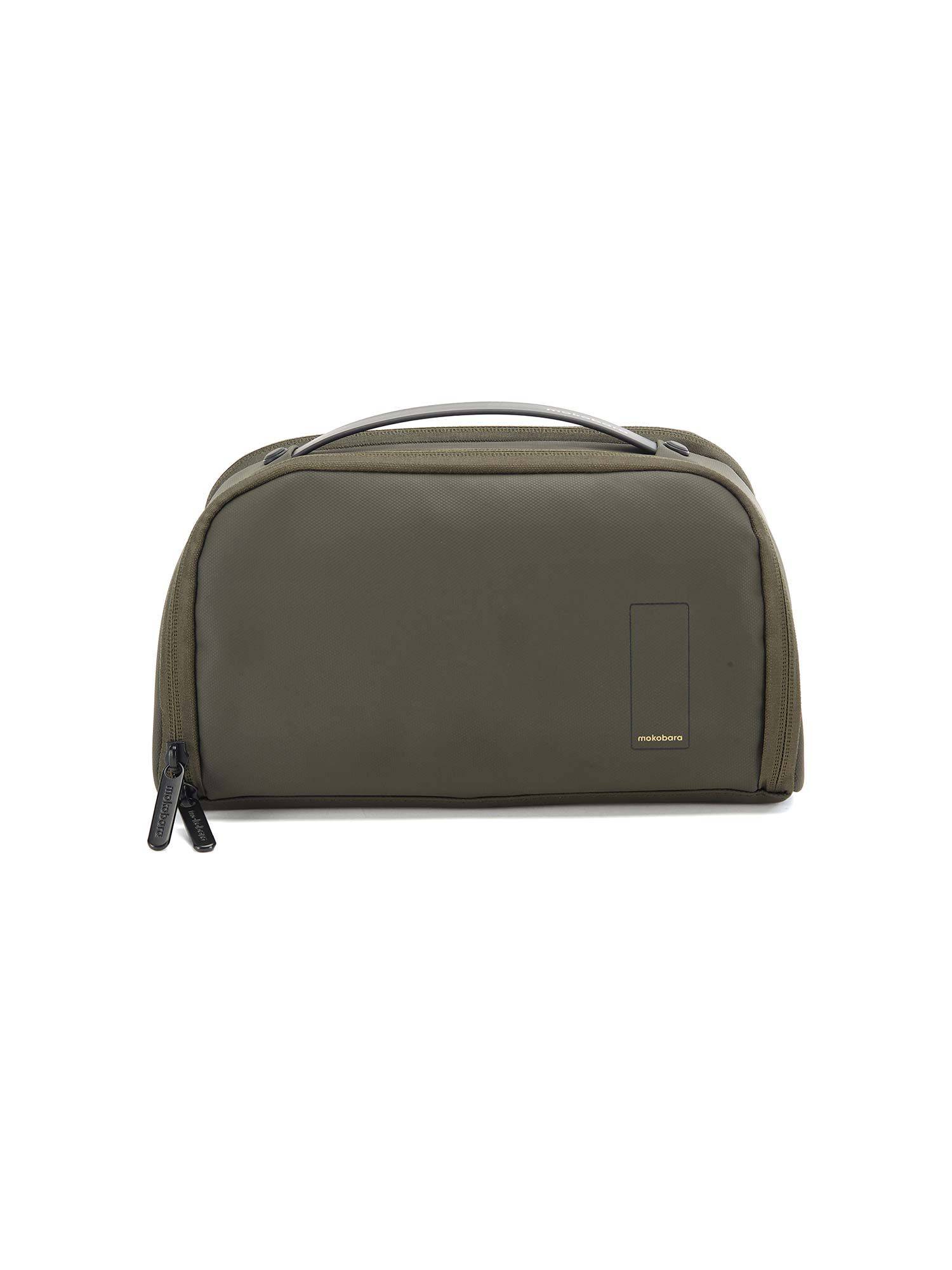 MOKOBARA Green Solid Pouch