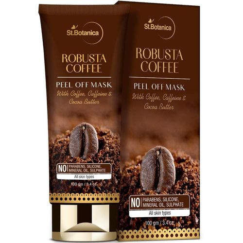 St Botanica Robusta Coffee Peel Off Mask Buy St Botanica Robusta Coffee Peel Off Mask Online At Best Price In India Nykaa