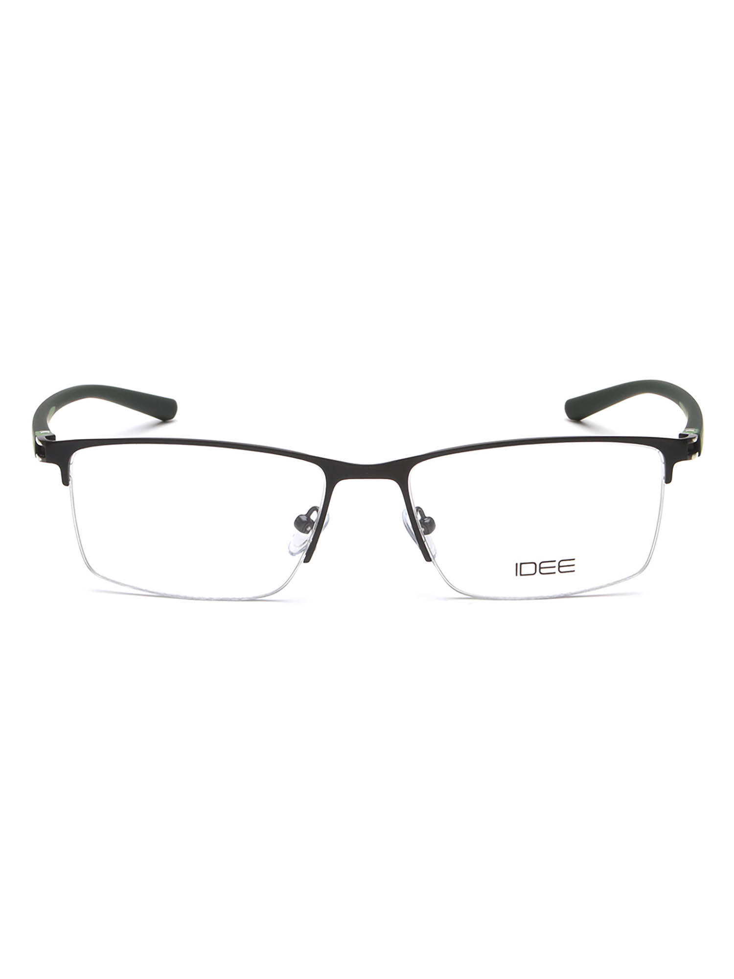 IDEE Black Half Rim Rectangular shaped eyewear for Men (ID1982C6FR) (54)
