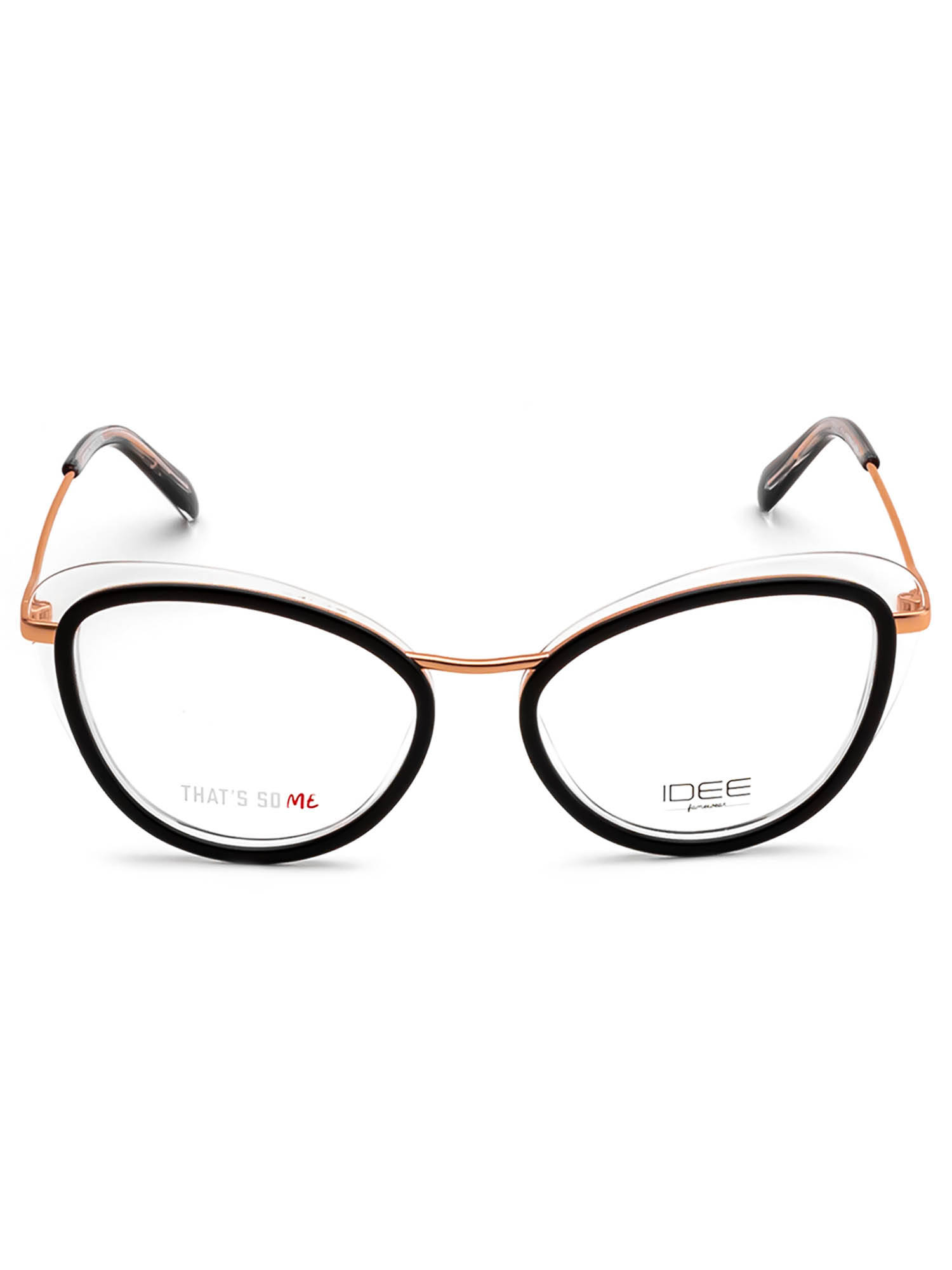IDEE Black Full Rim Cat Eye shaped eyewear for Women (ID2052C1FR) (52)