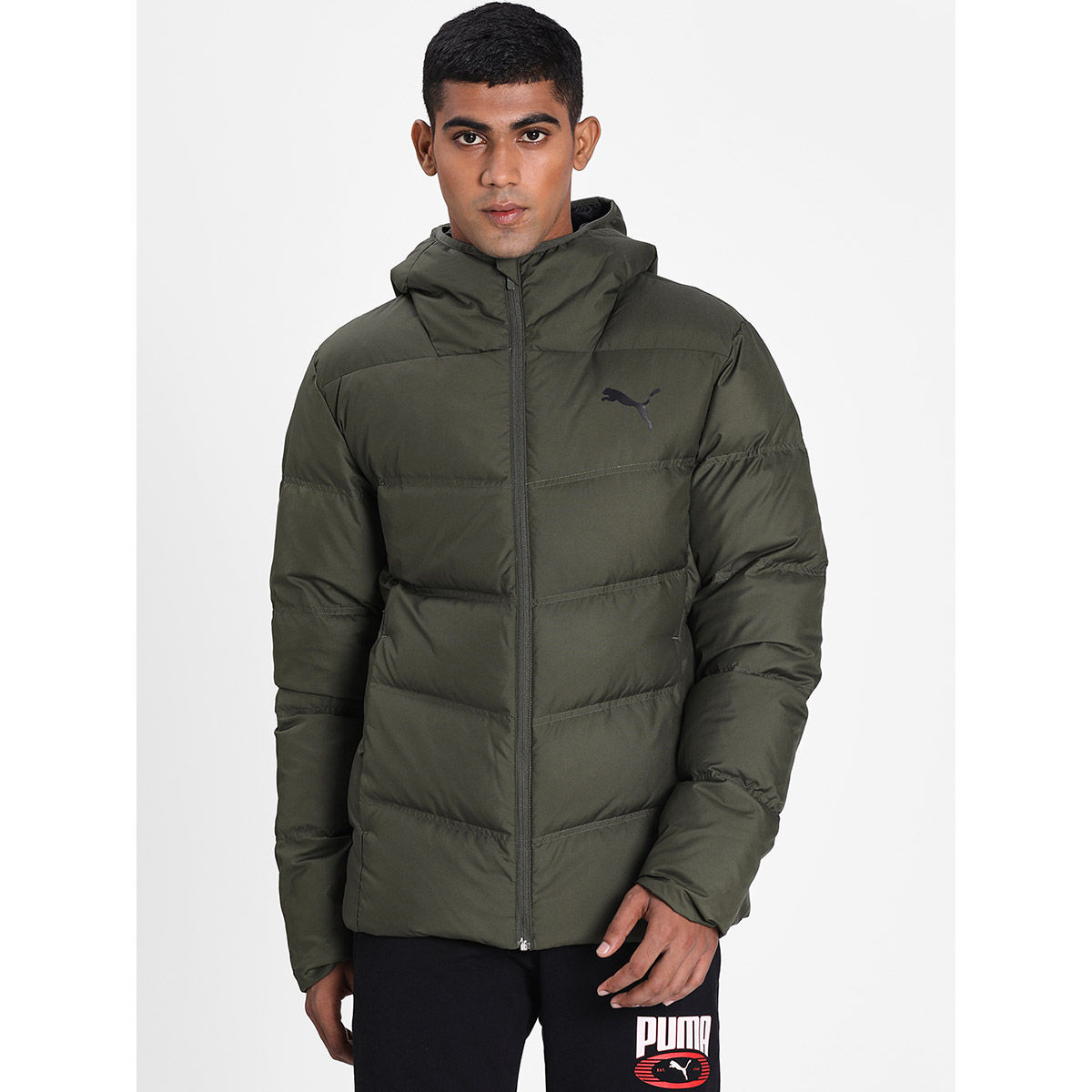 Essential 400 2025 down hooded jacket