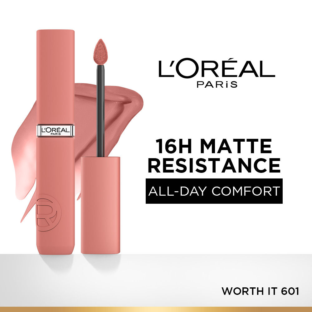 L'Oreal Paris Infallible Matte Resistance Liquid Lipstick - 601 Worth It