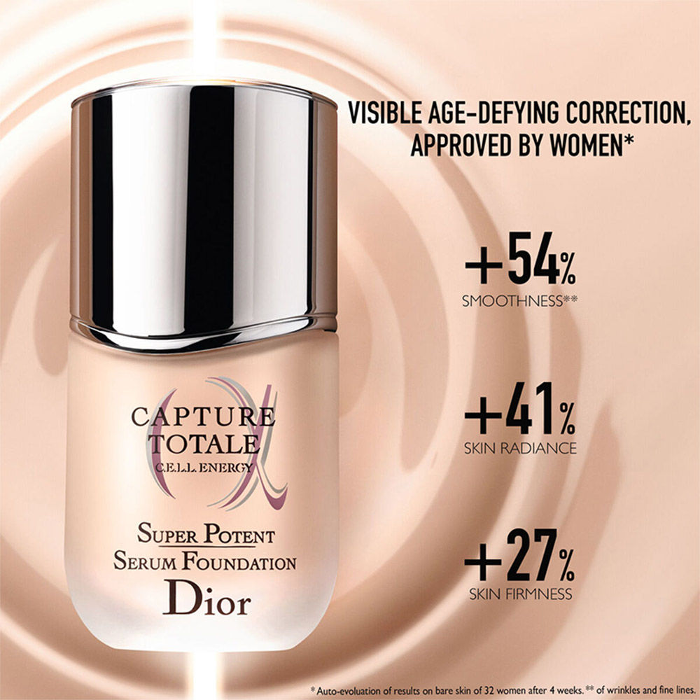 Dior triple outlet correcting serum foundation