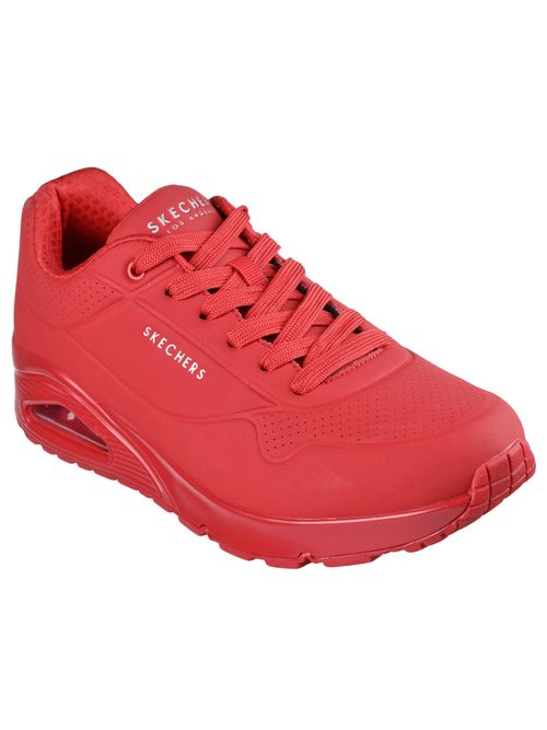 SKECHERS Men Uno Stand On Air Red Casual Sneakers