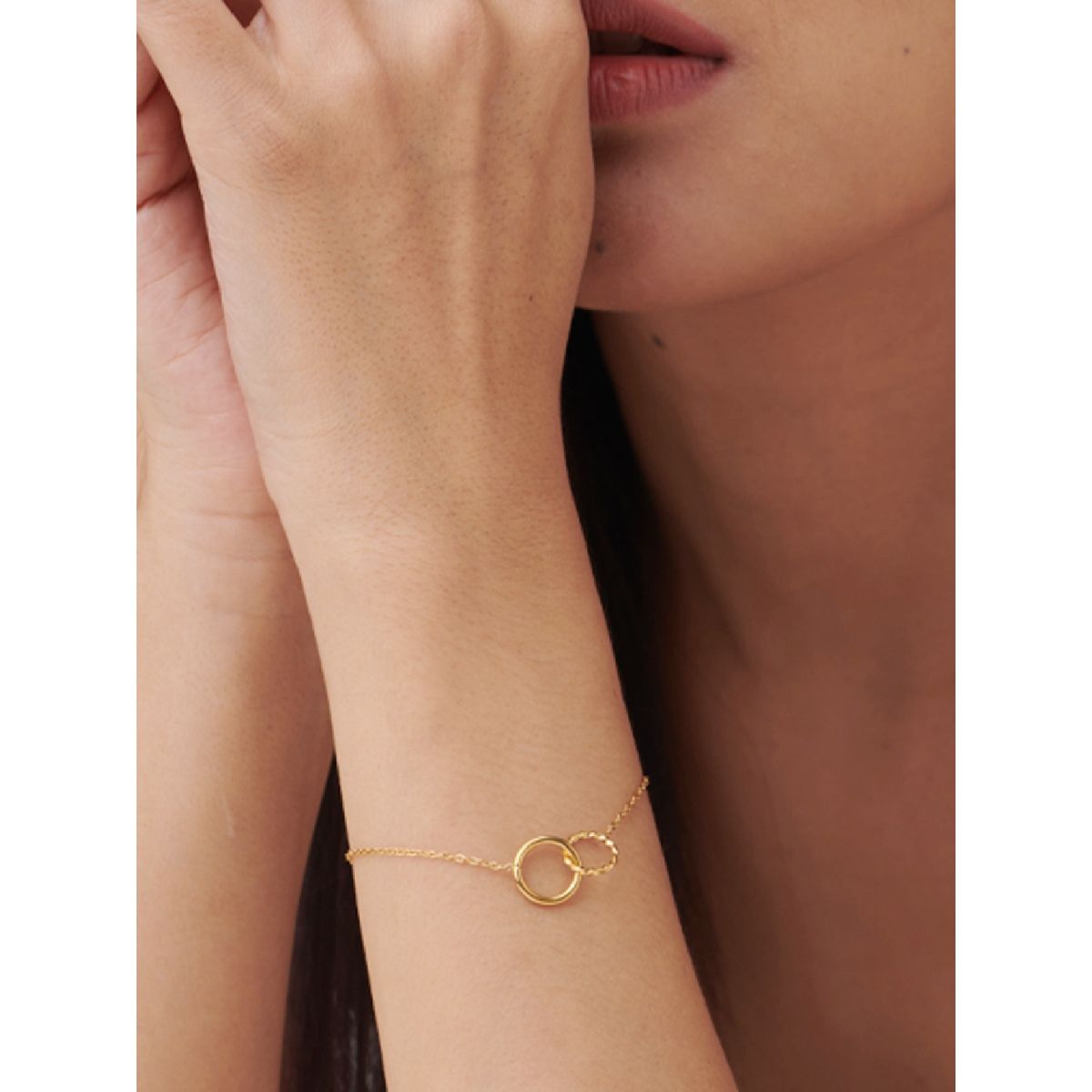Tiffany 1837® Interlocking Circles Chain Bracelet in Yellow Gold