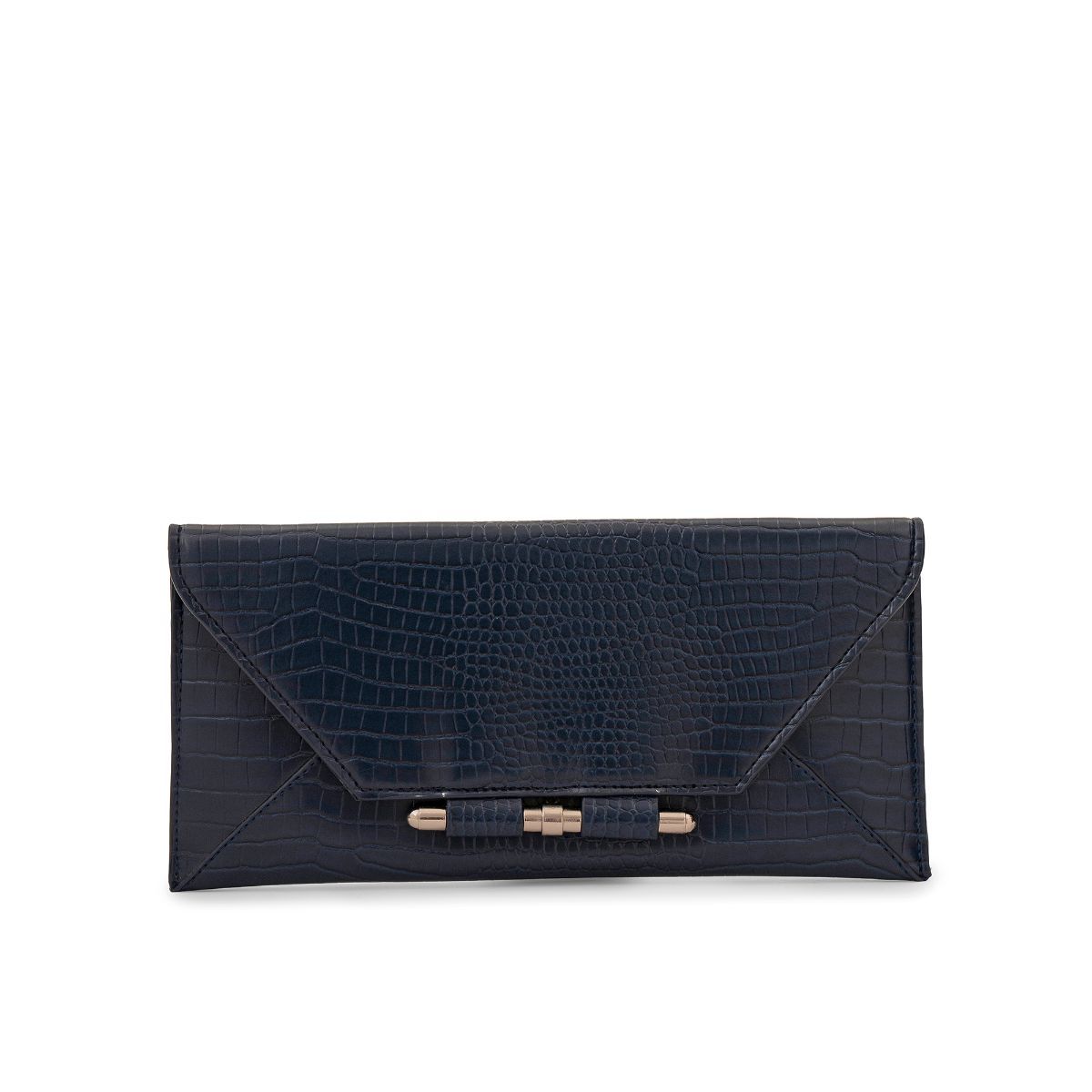 Buy MIRAGGIO Amber Women Clutch -Blue Online