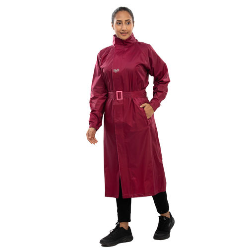 Reliable Rainwear H2O Grace Maroon Raincoat (L)