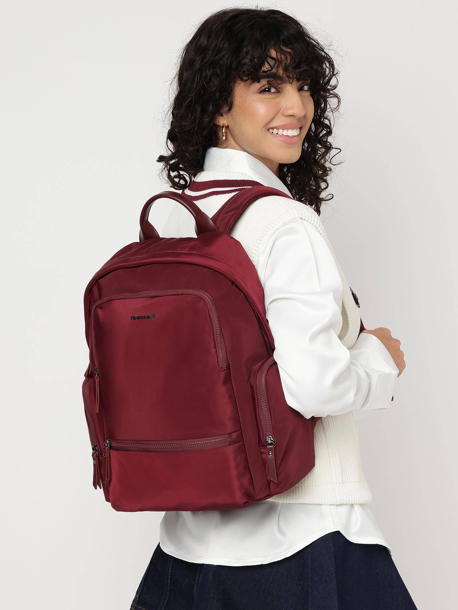Fastrack Cherry Red Rush Laptop Backpack