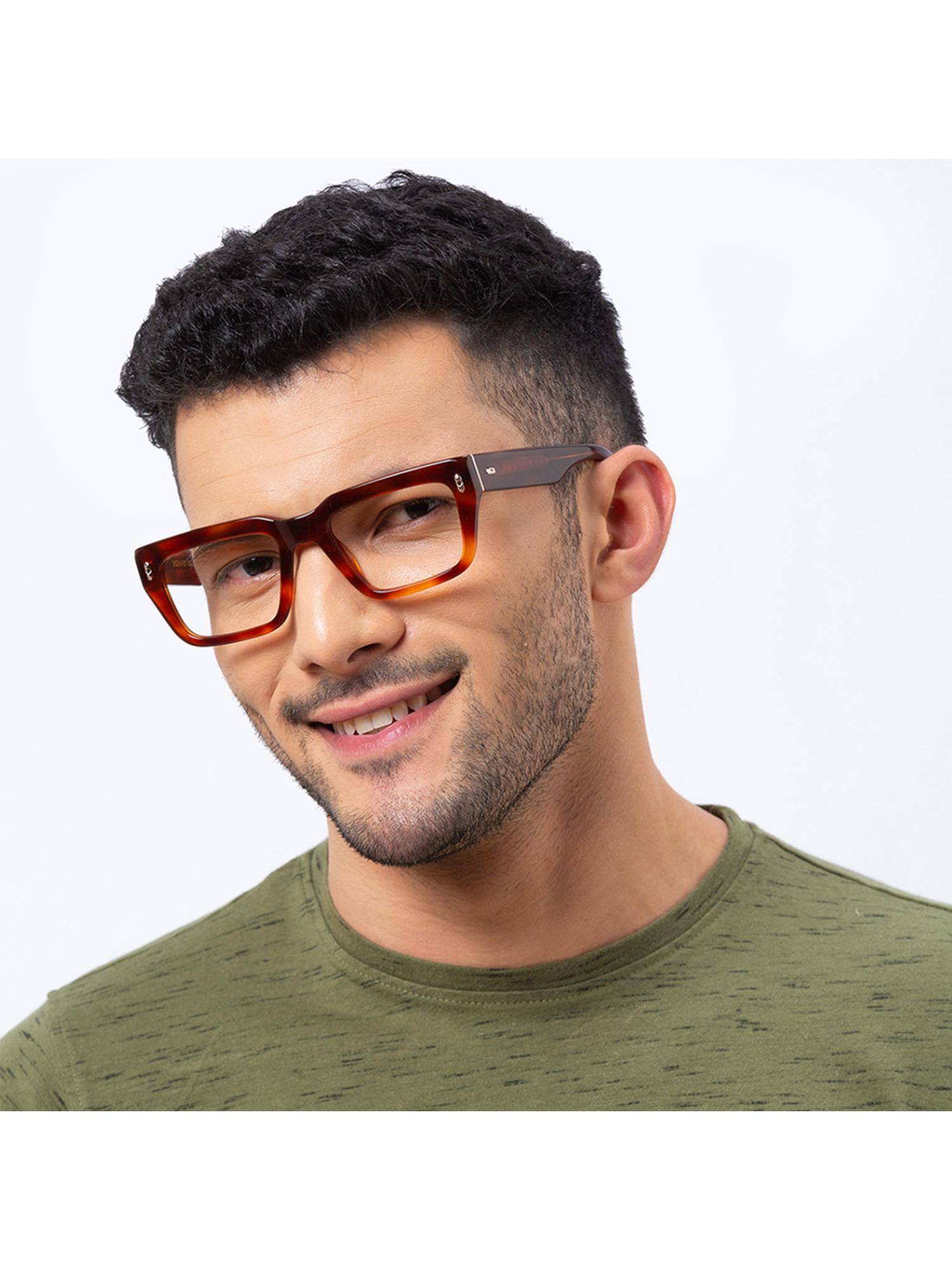 Shisen Fox HABIKI Lightweight Mens Eyeglass Frame Only