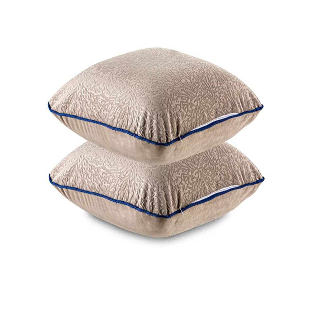 The White Willow Square Car Cushion Grey (Pack of 2)
