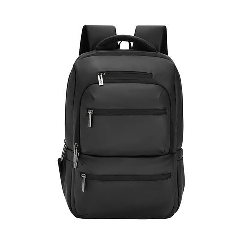 Safari Unisex Black Pu Solid/Plain 32Ltr Backpack (L)