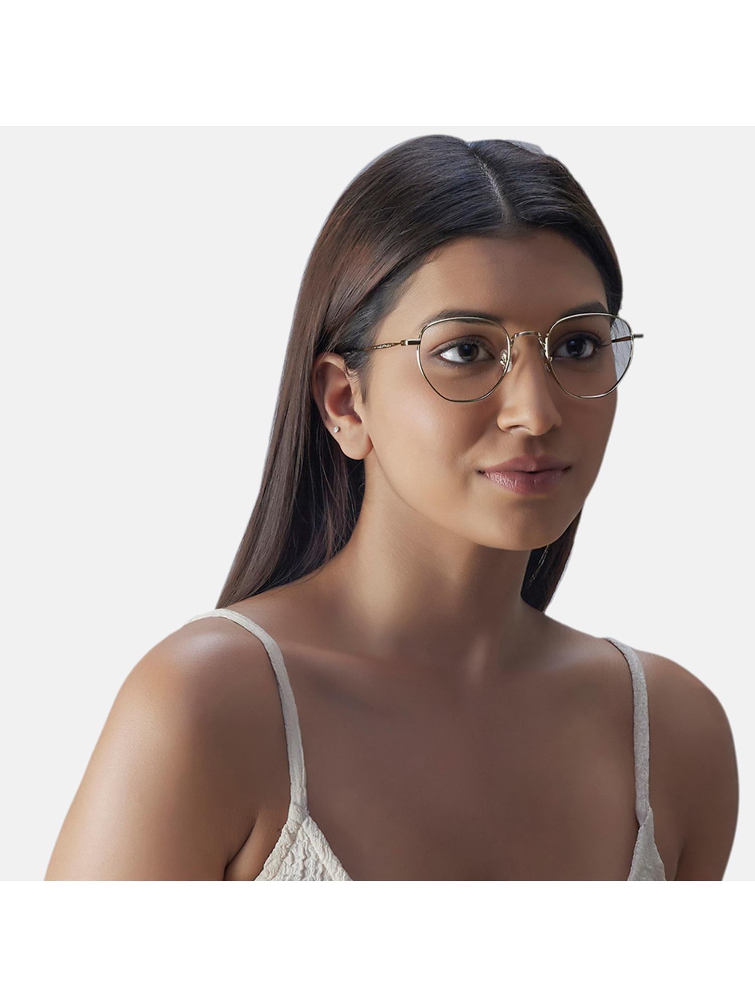 Buy Shisen Fox Unisex Fuji Lightweight Gold Optical Eyeglass Frame