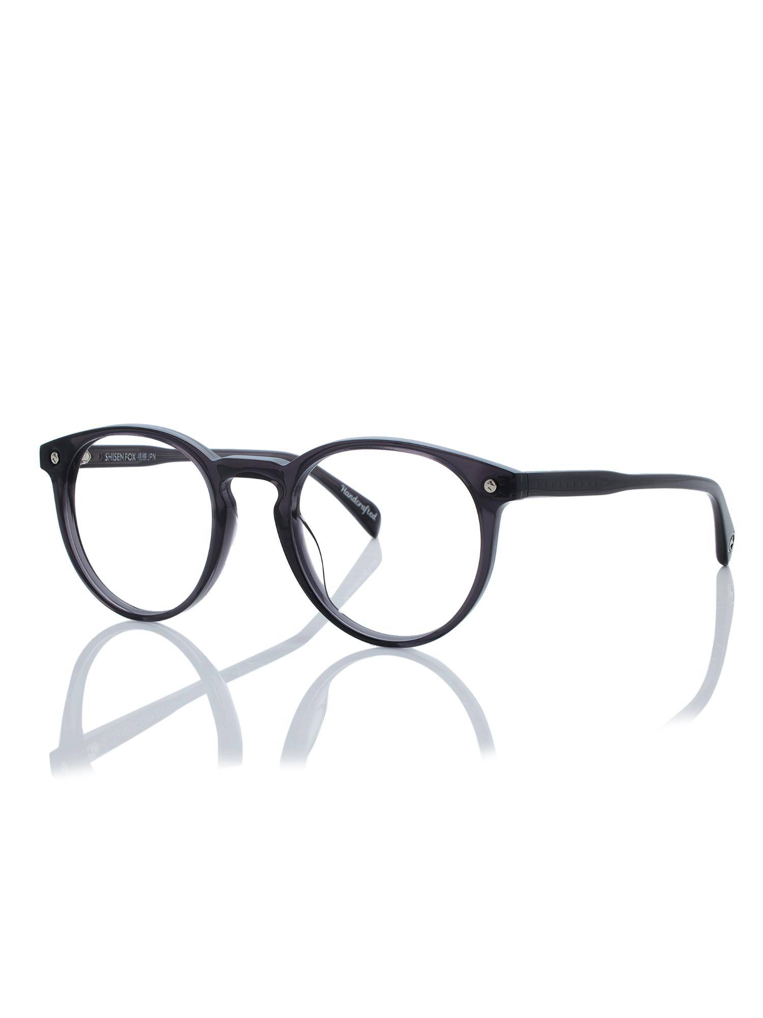 Shisen Fox Unisex Fukui Lightweight Grey Optical Eyeglass Frame (51)