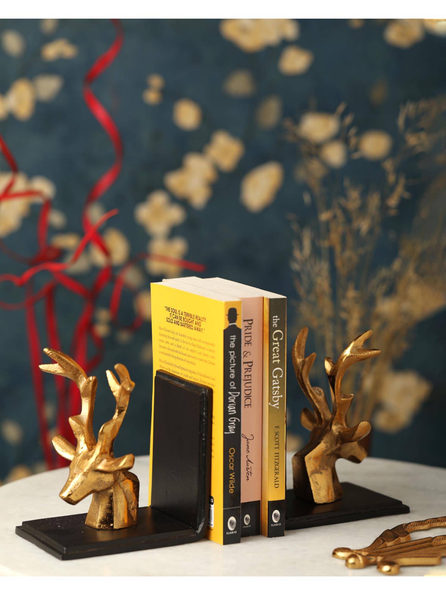De Maison Decor Deer'S Bookend