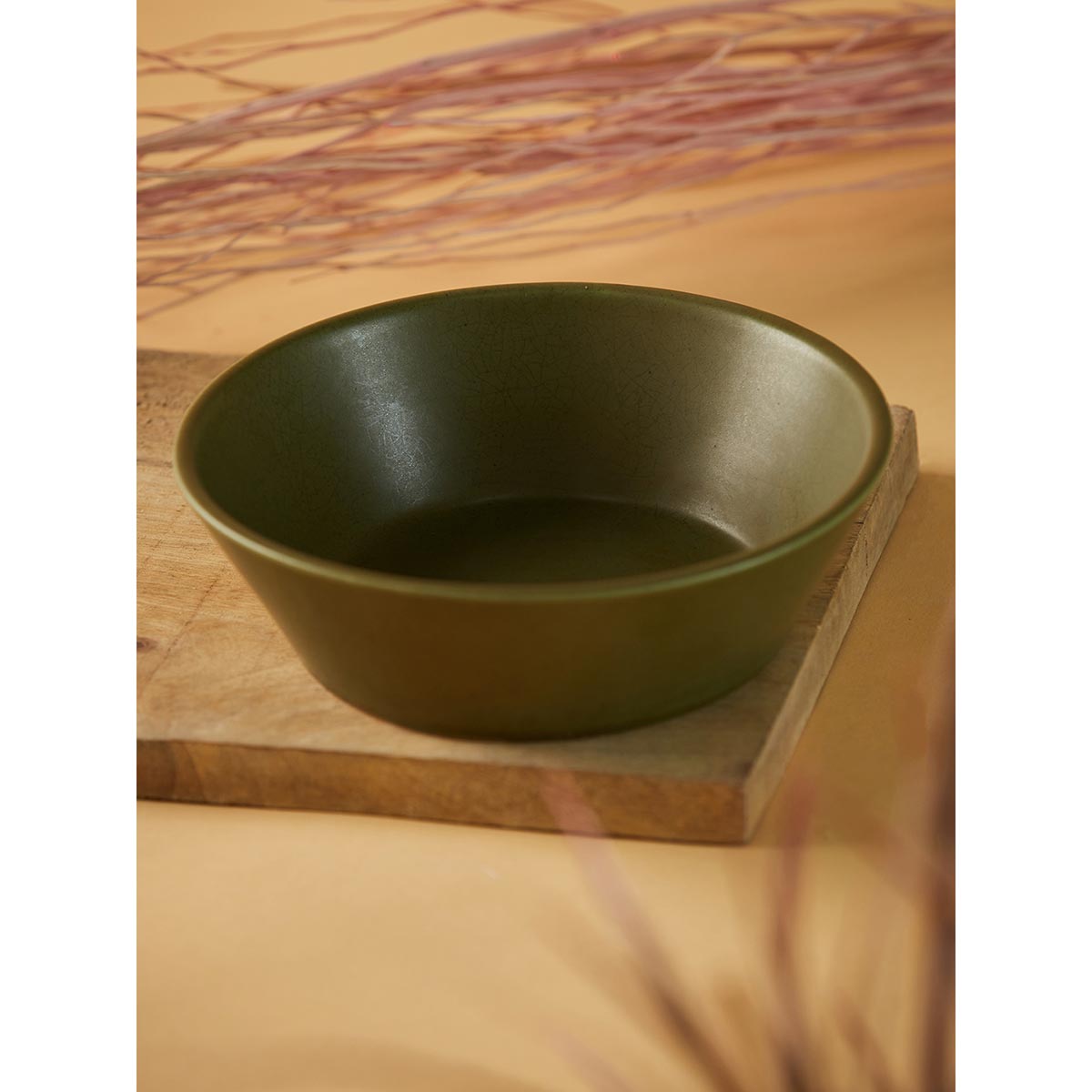Fabindia Maaya Ceramic Large Serving Bowl Green Buy Fabindia Maaya Ceramic Large Serving Bowl