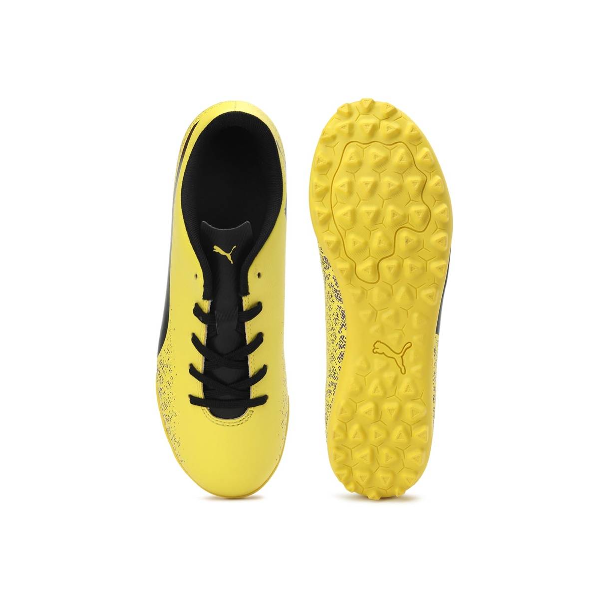 Buy Puma Truora Turf Trainer Kids Unisex Yellow Football Boots Online